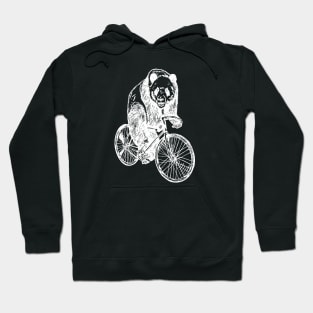 SEEMBO Panda Cycling Bicycle Bicycling Biker Biking Fun Bike Hoodie